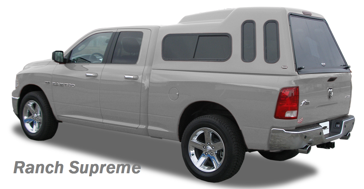 Ranch Supreme Series Fiberglass Truck Cap SALE! 1450.00/Installed